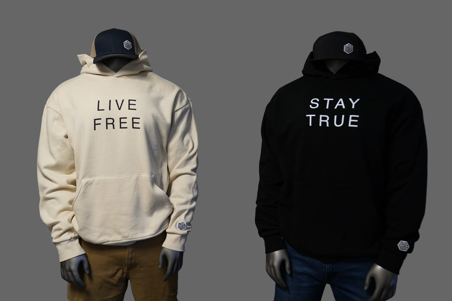Men's Midweight Pullover Hoodie - LF