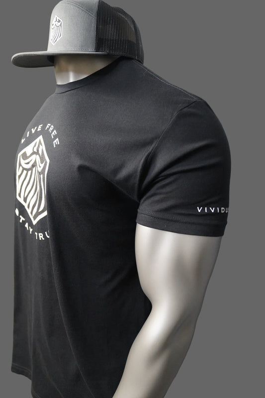 T-Shirt: Live Free Stay True