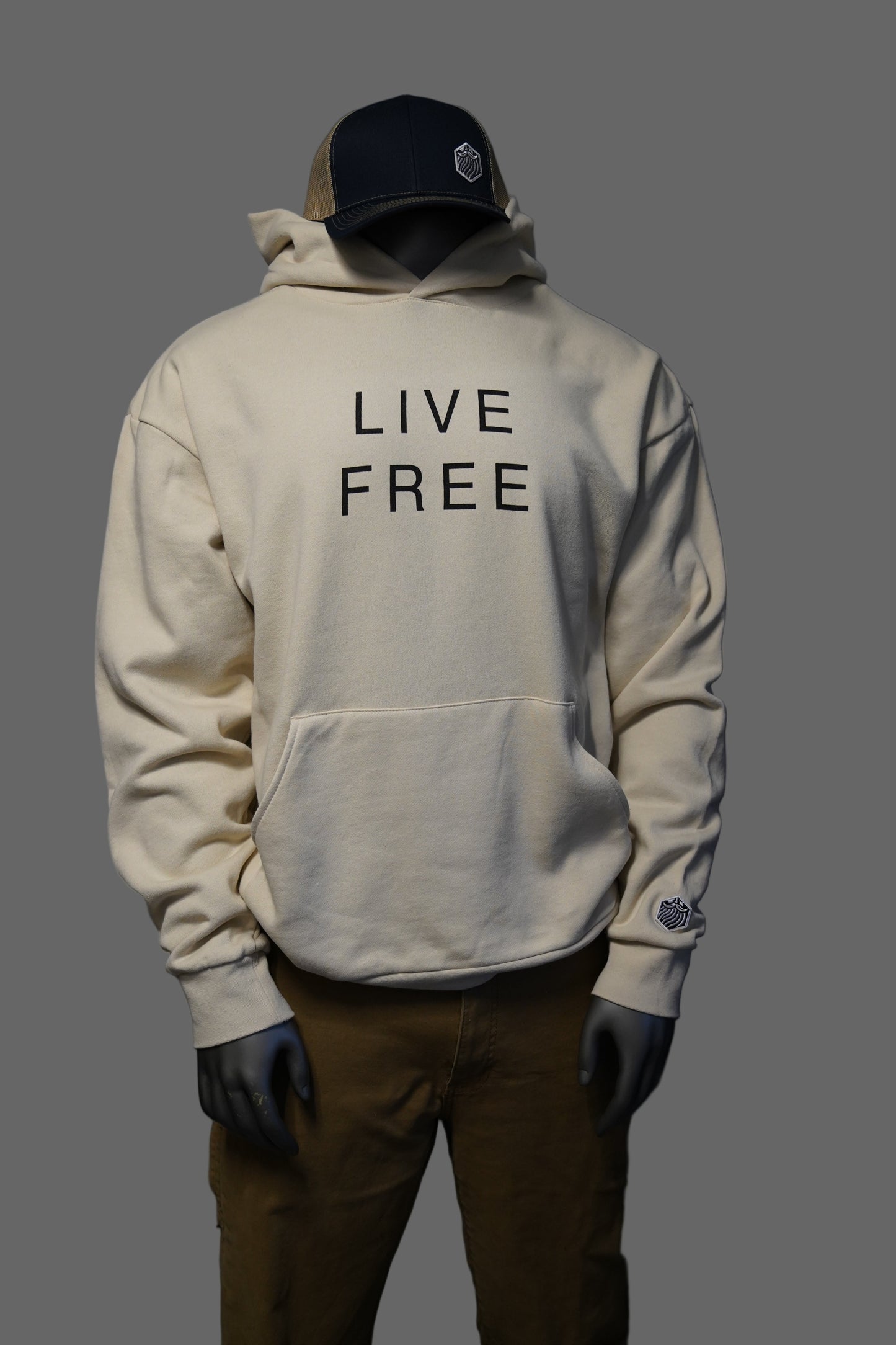 Men's Midweight Pullover Hoodie - LF