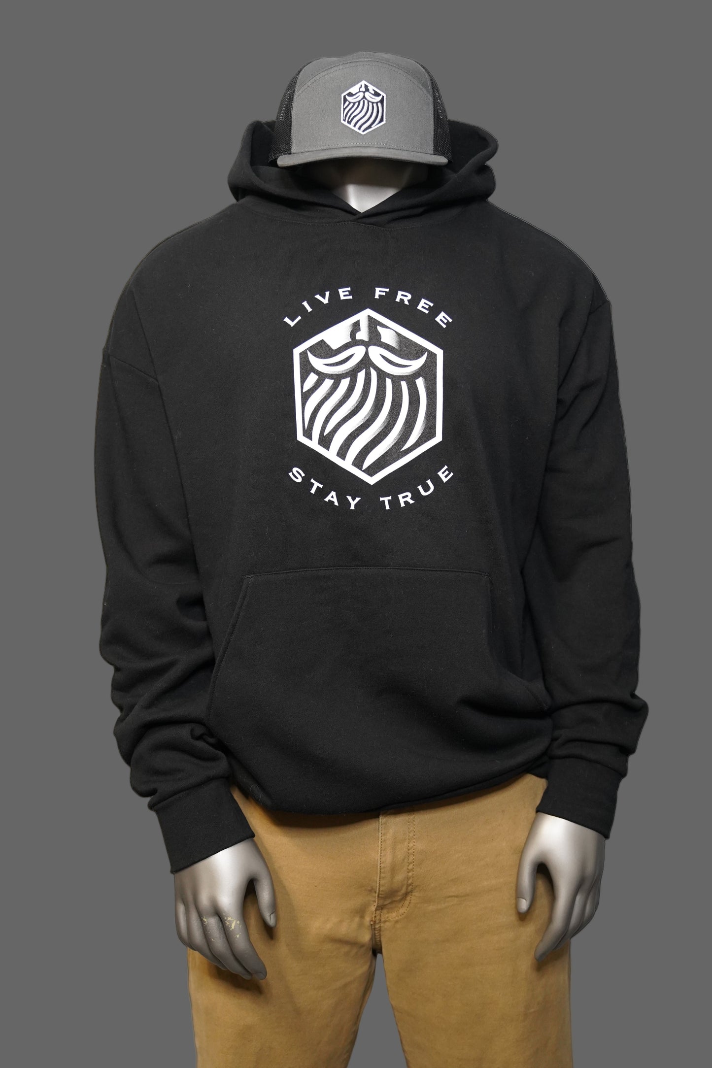 Men's Midweight Pullover Hoodie - LF