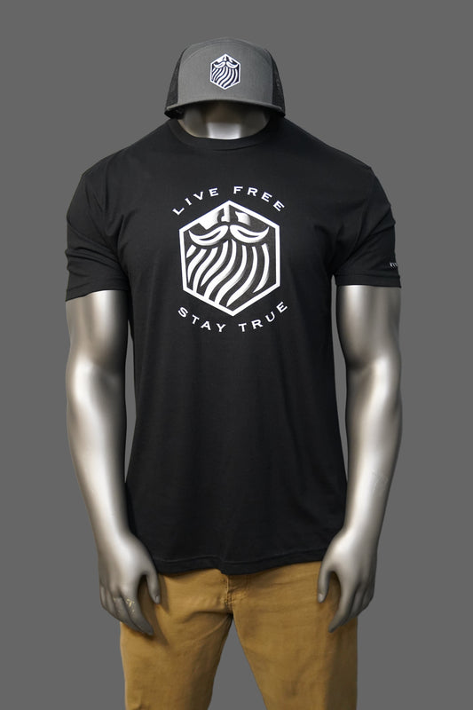 T-Shirt: Live Free Stay True